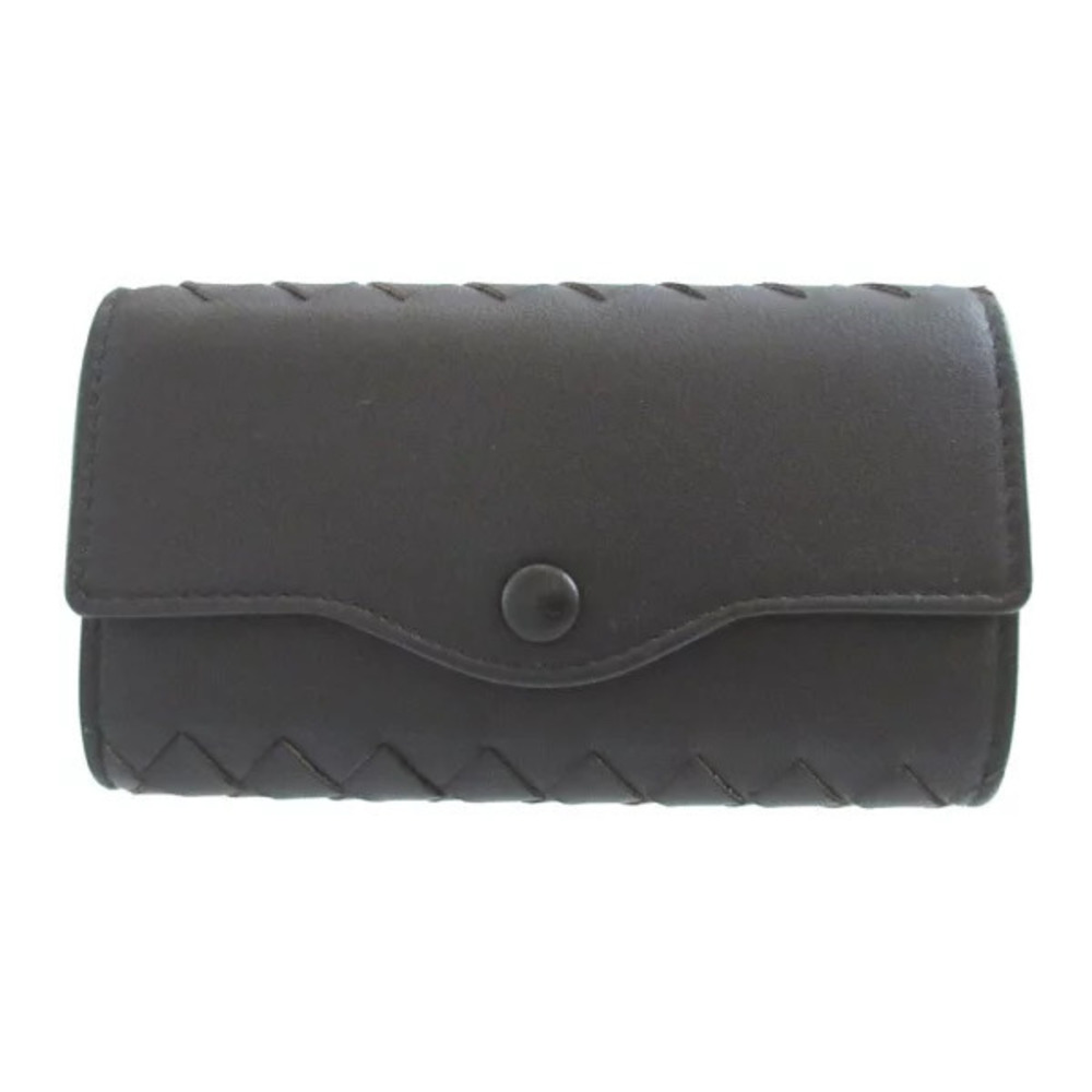 Bottega Veneta Intrecciato leather black case